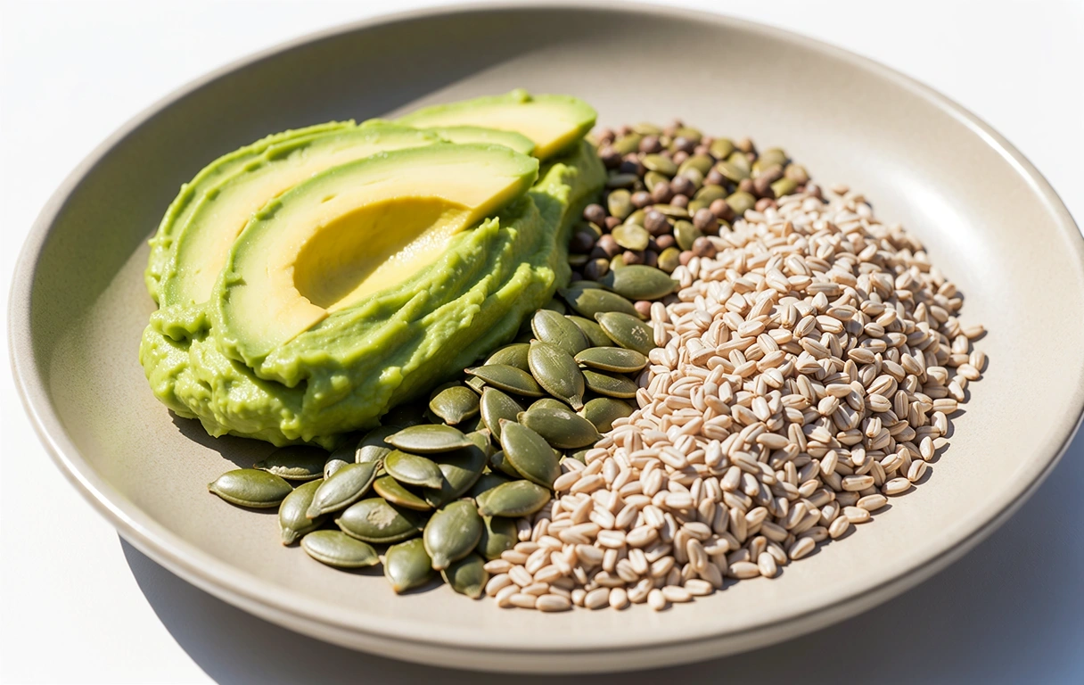 Grasas saludables y granos